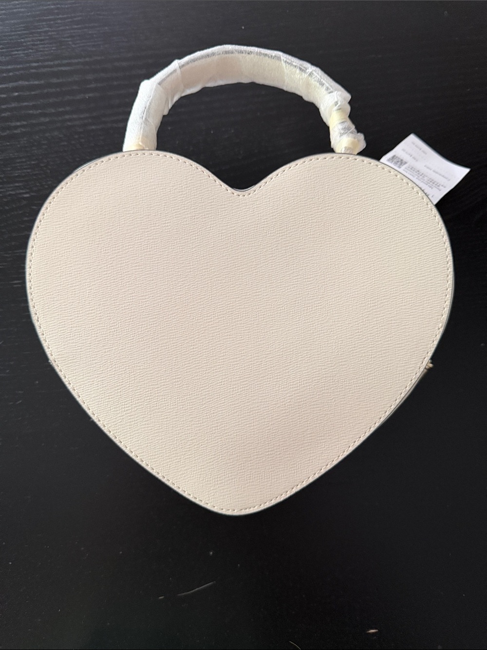 kate spade Straw Heart Top-Handle Bag with Colorful Floral Embroidery NWT - Picture 3 of 5